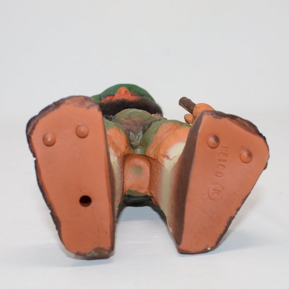 ANCIENNE FIGURINE GROTESQUE AVEC TETE MOBILE ORIGINAL WESTERN GERMANY